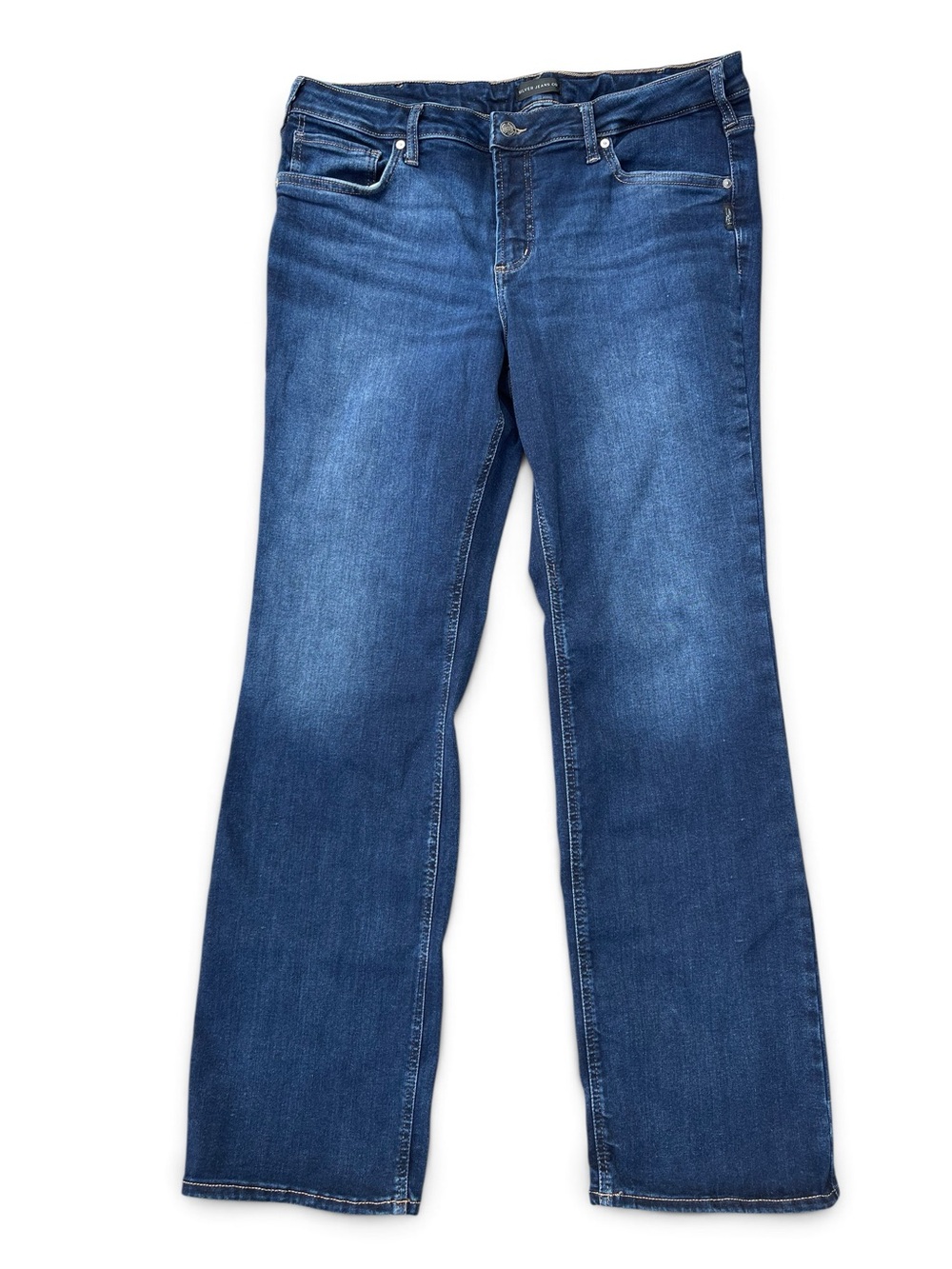 SILVER JEANS Infinite Mid Rise Bootcut Jeans 1X / L33